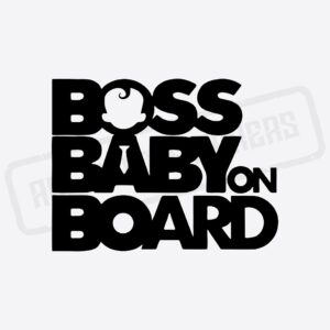 BOSS BABY ON BOARD