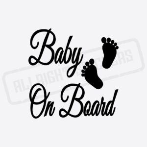 HUELLAS BABY ON BOARD