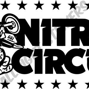 NITRO CIRCUS STICKER