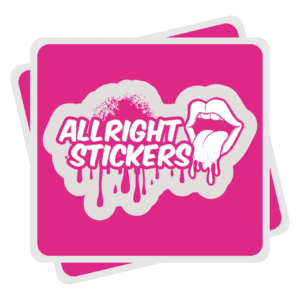 PEGATINAS CON ESQUINAS REDONDAS