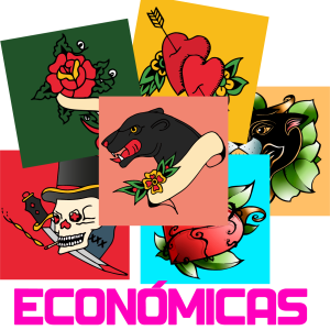 PEGATINAS CUADRADAS VINILO ECONOMICO