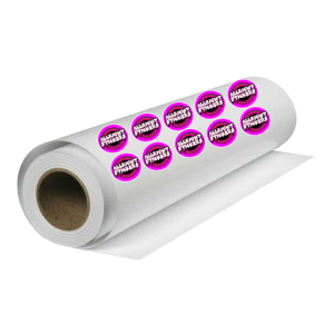 PEGATINAS SEMI-TROQUELADAS VINILO ECONOMICO EN ROLLO