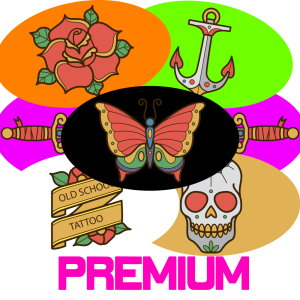 PEGATINAS OVALADAS VINILO PREMIUM