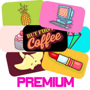 PEGATINAS RECTANGULARES VINILO PREMIUM